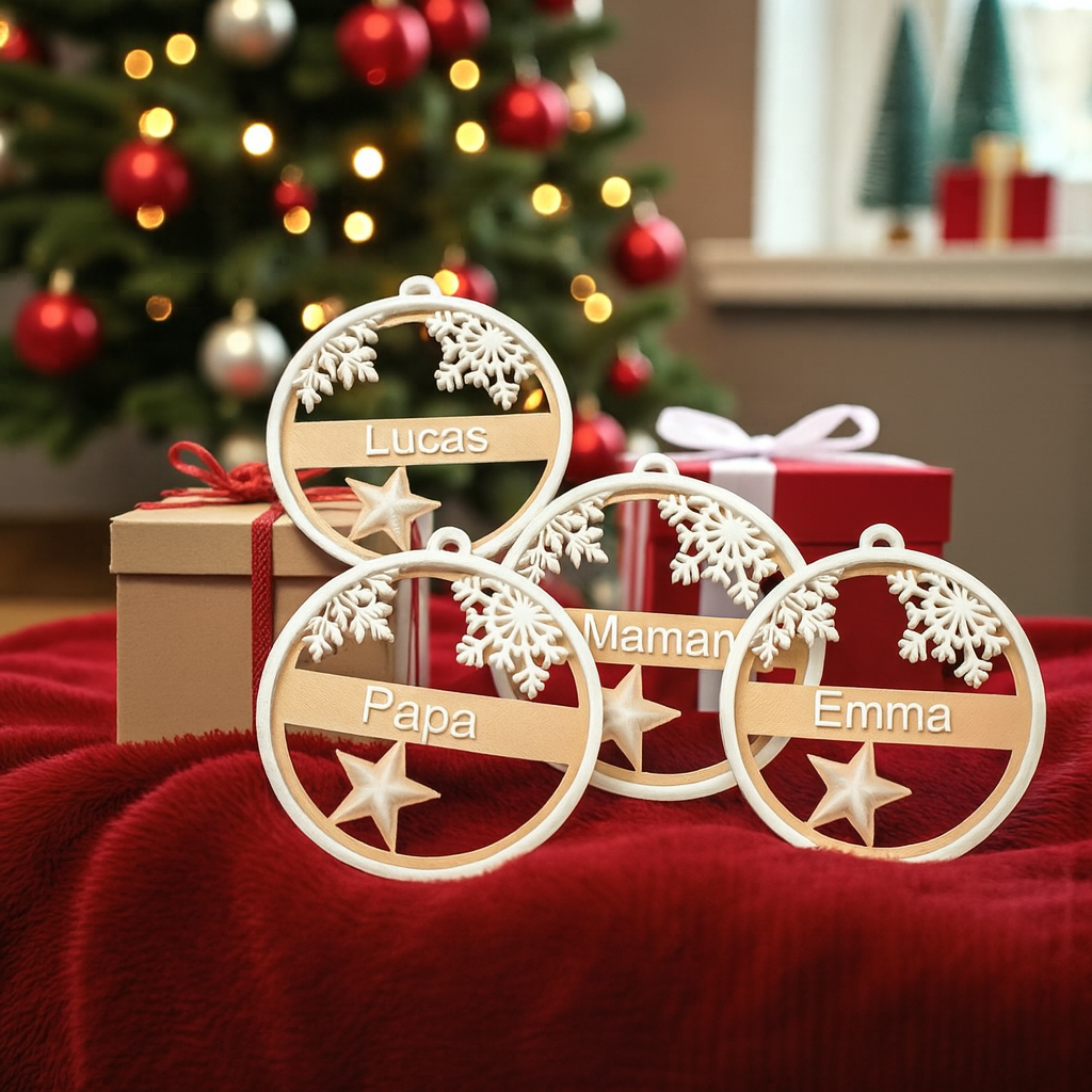 🎄 Boule de Noël personnalisée 🎄 by DECO ET DESIGN 3D