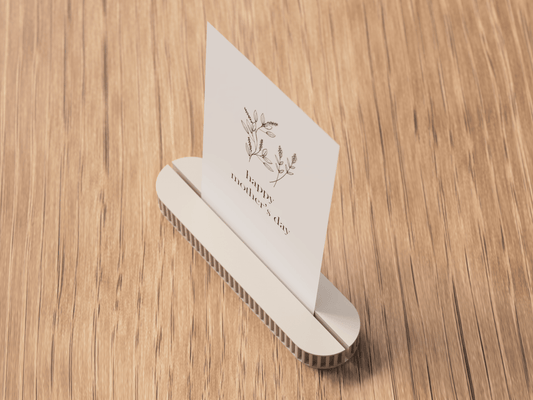 Support photo & cartes – Élégance Japandi pour souvenirs précieux - DECO ET DESIGN 3D