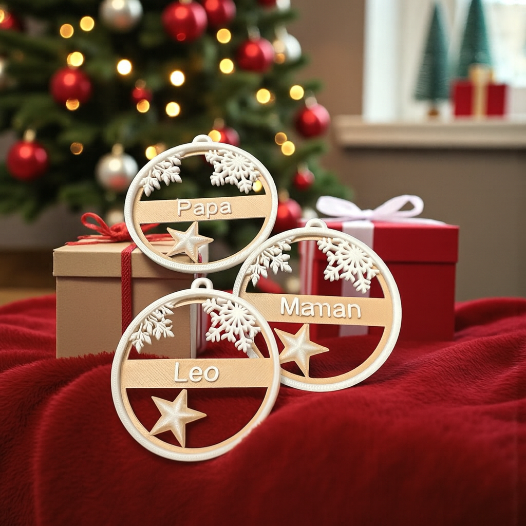 🎄 Boule de Noël personnalisée 🎄