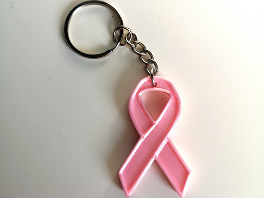 Porte clefs Ruban solidaire