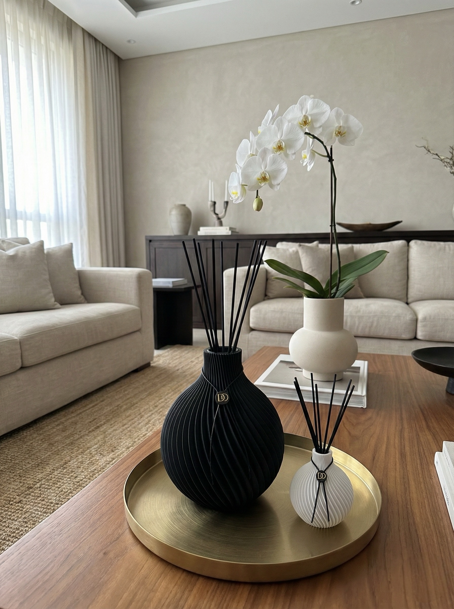 Diffuseur Parfum Sphérique Globe XXL Élégant Charme Moderne by deco&design3D