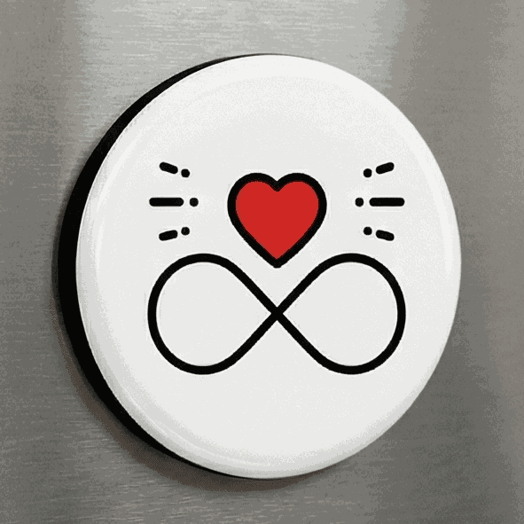 💕 Aimant décoratif – Collection Saint - Valentin - DECO ET DESIGN 3D