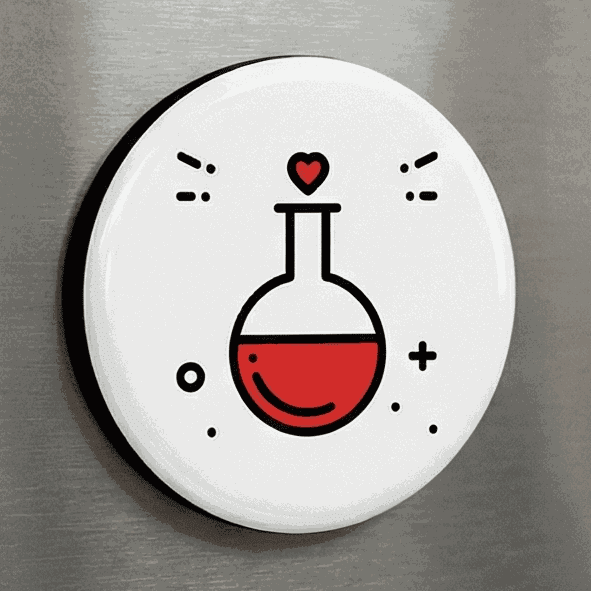 💕 Aimant décoratif – Collection Saint - Valentin - DECO ET DESIGN 3D