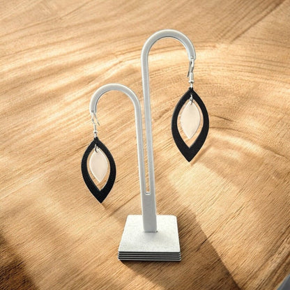 Boucles d'oreilles Élégance Bicolore - DECO ET DESIGN 3D