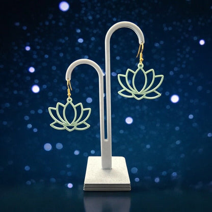 Boucles d'oreilles Lotus - DECO ET DESIGN 3D
