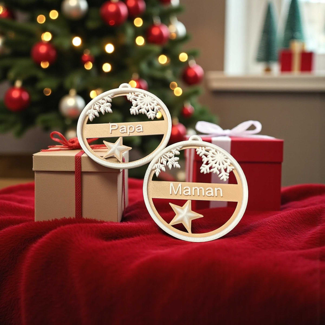🎄 Boule de Noël personnalisée 🎄 - DECO ET DESIGN 3D