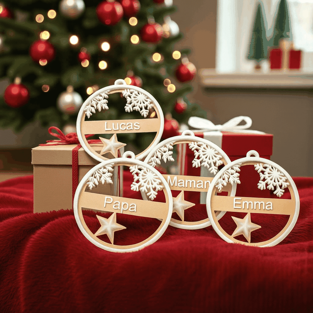 🎄 Boule de Noël personnalisée 🎄 - DECO ET DESIGN 3D