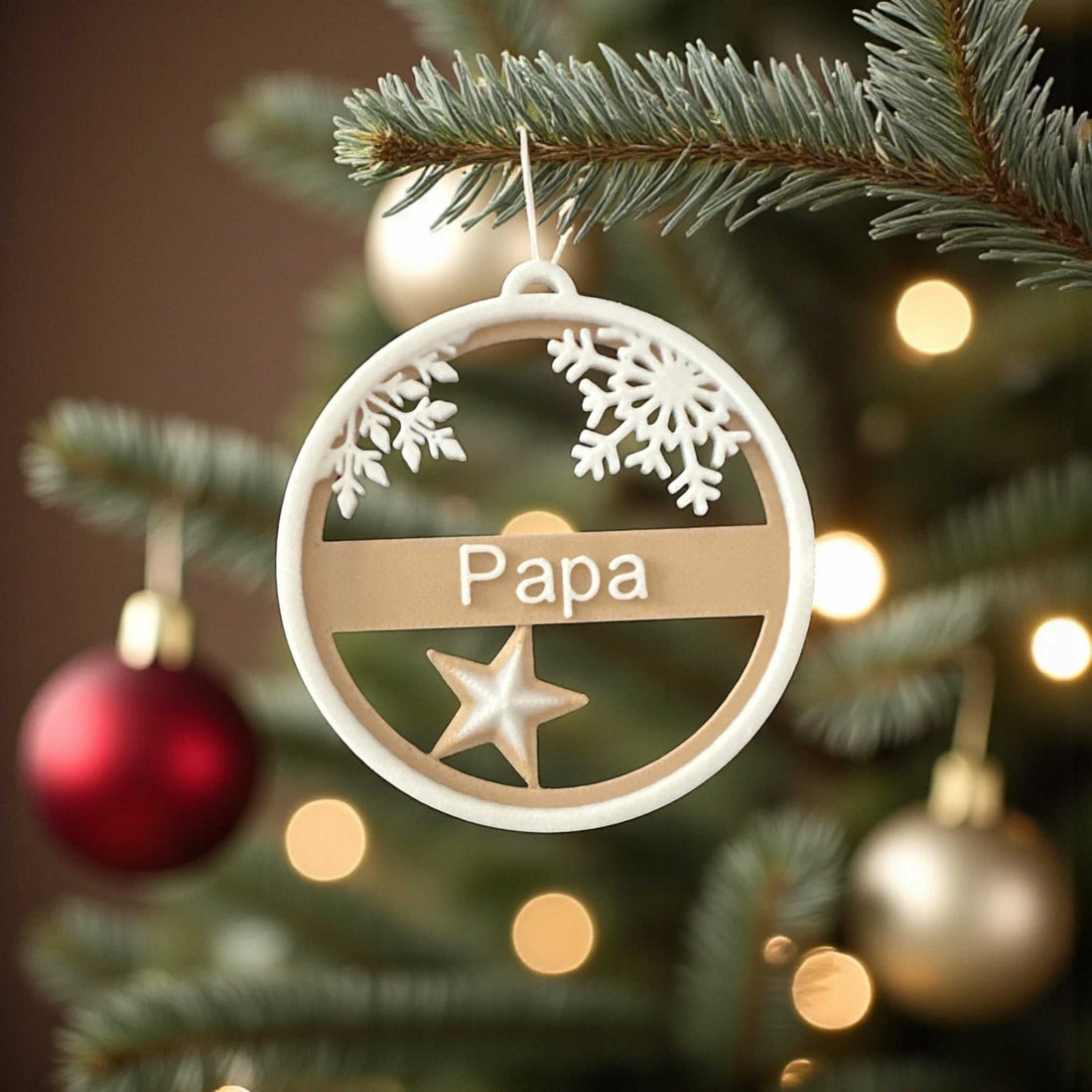 🎄 Boule de Noël personnalisée 🎄 - DECO ET DESIGN 3D