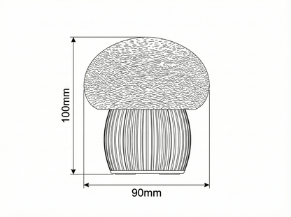 Champignon Décoratif Japandi Élégance Organique Pour Intérieur Moderne - DECO ET DESIGN 3D