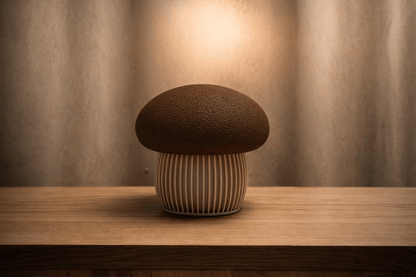 Champignon Décoratif Japandi Élégance Organique Pour Intérieur Moderne - DECO ET DESIGN 3D