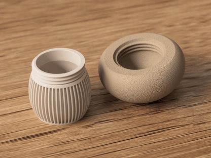 Champignon Décoratif Japandi Élégance Organique Pour Intérieur Moderne - DECO ET DESIGN 3D