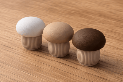Champignon Décoratif Japandi Élégance Organique Pour Intérieur Moderne - DECO ET DESIGN 3D