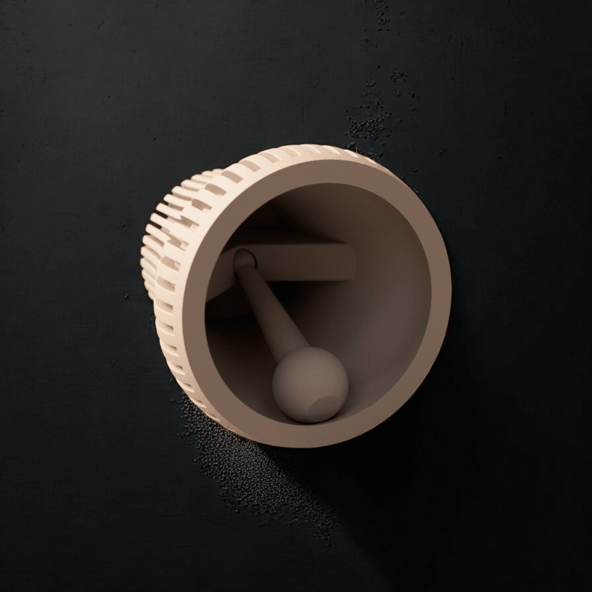 Cloche décorative design – Élégance minimaliste - DECO ET DESIGN 3D