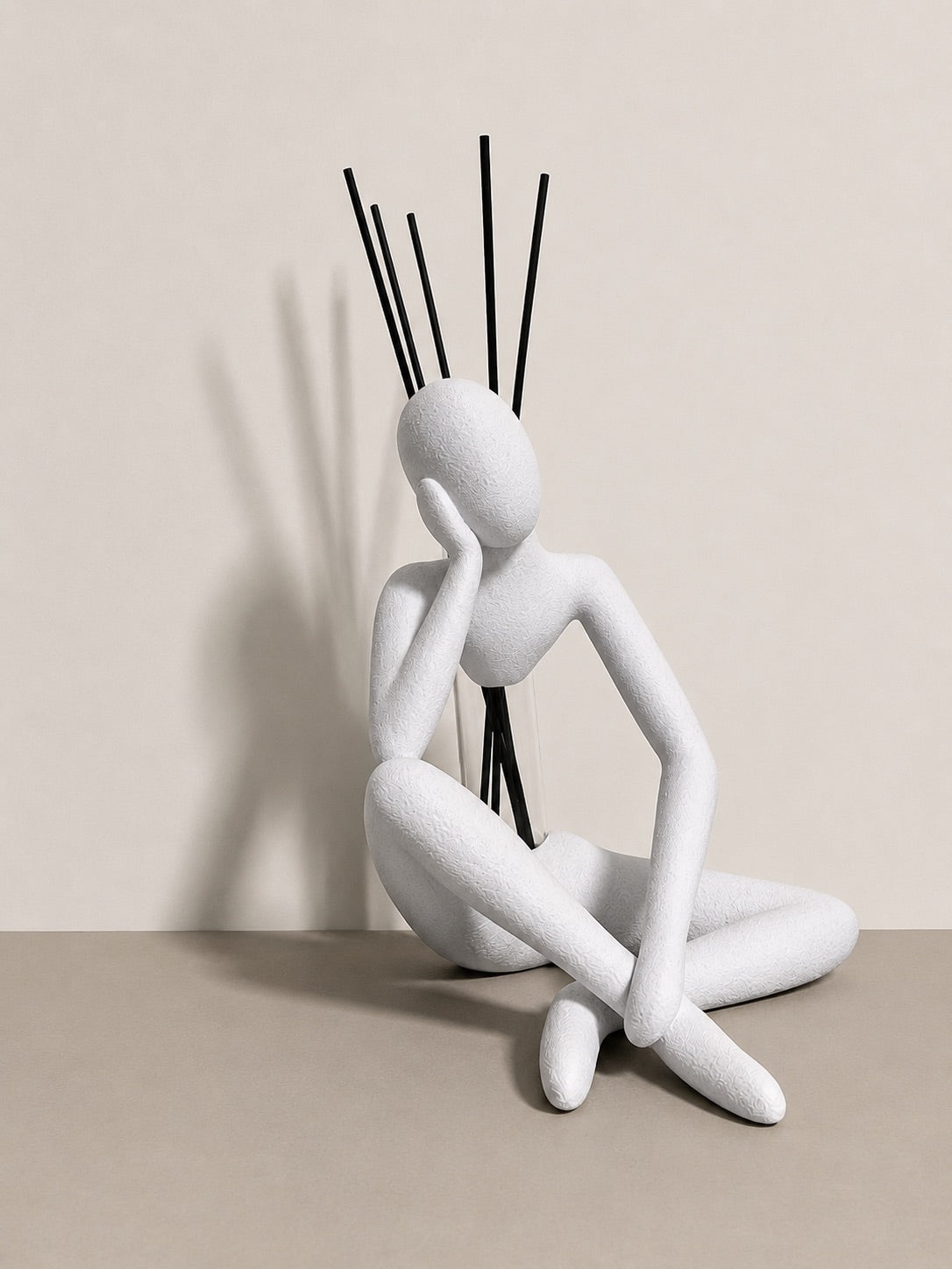 Diffuseur Pensée design en impression 3D - vue latérale