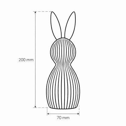 Lapin de Pâques Decoetdesign3D