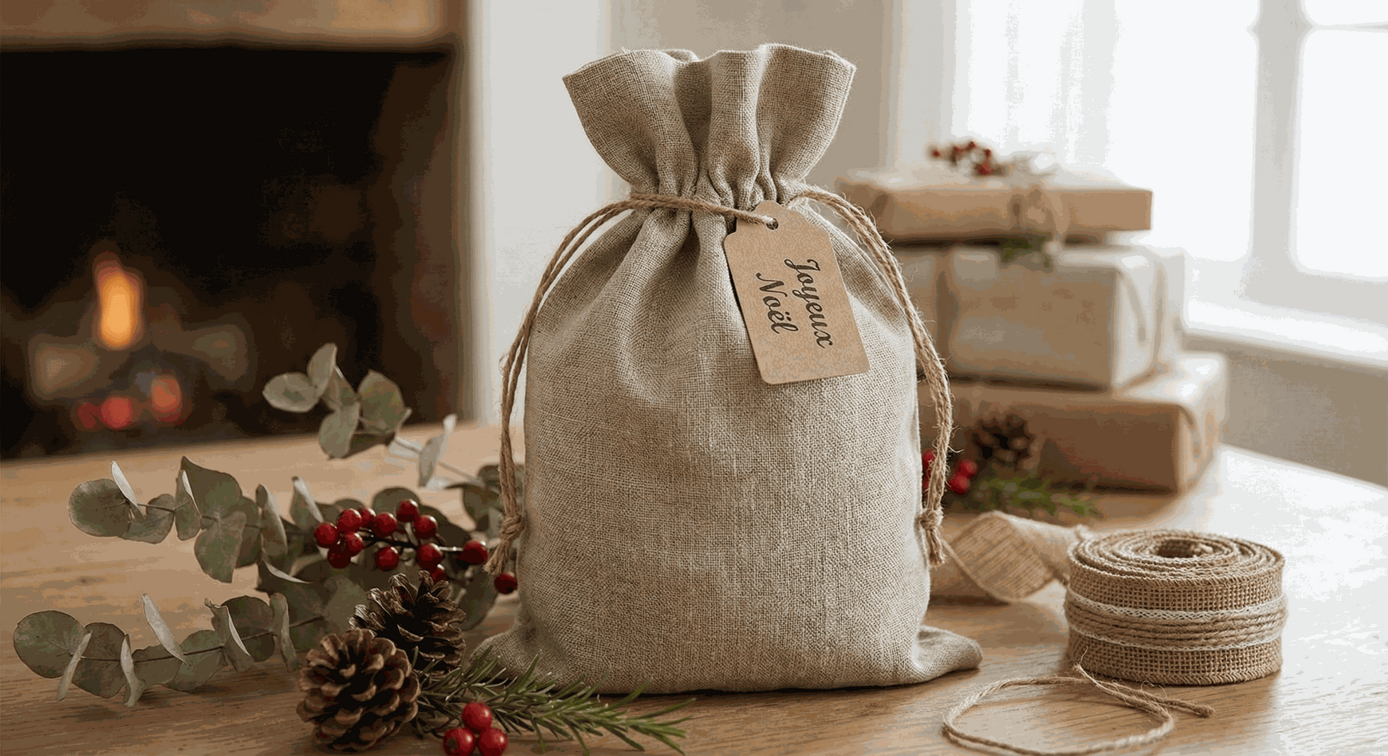 Emballage cadeau écoresponsable