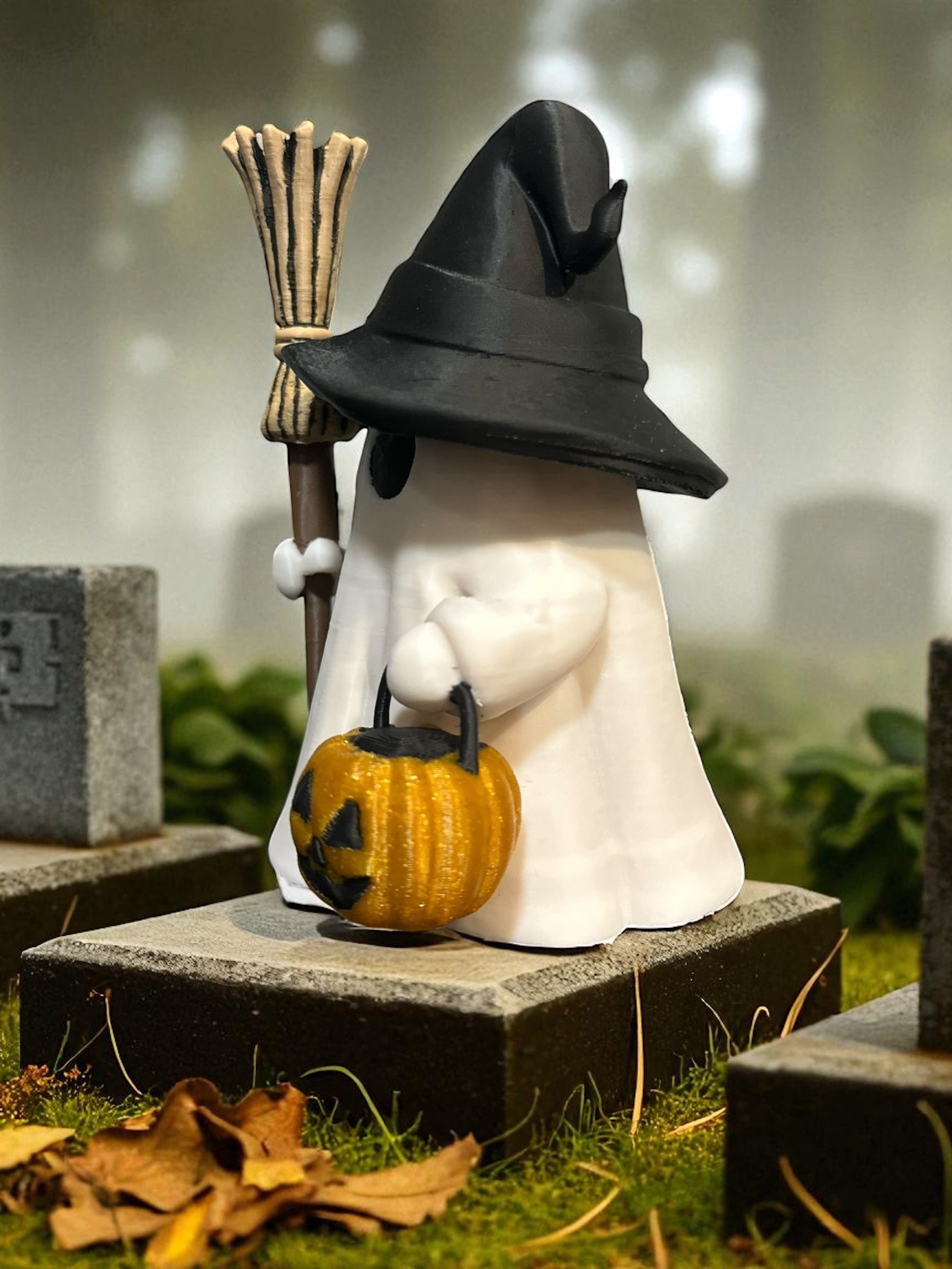 🎃 Figurine Fantôme – Édition Halloween 🎃 - DECO ET DESIGN 3D