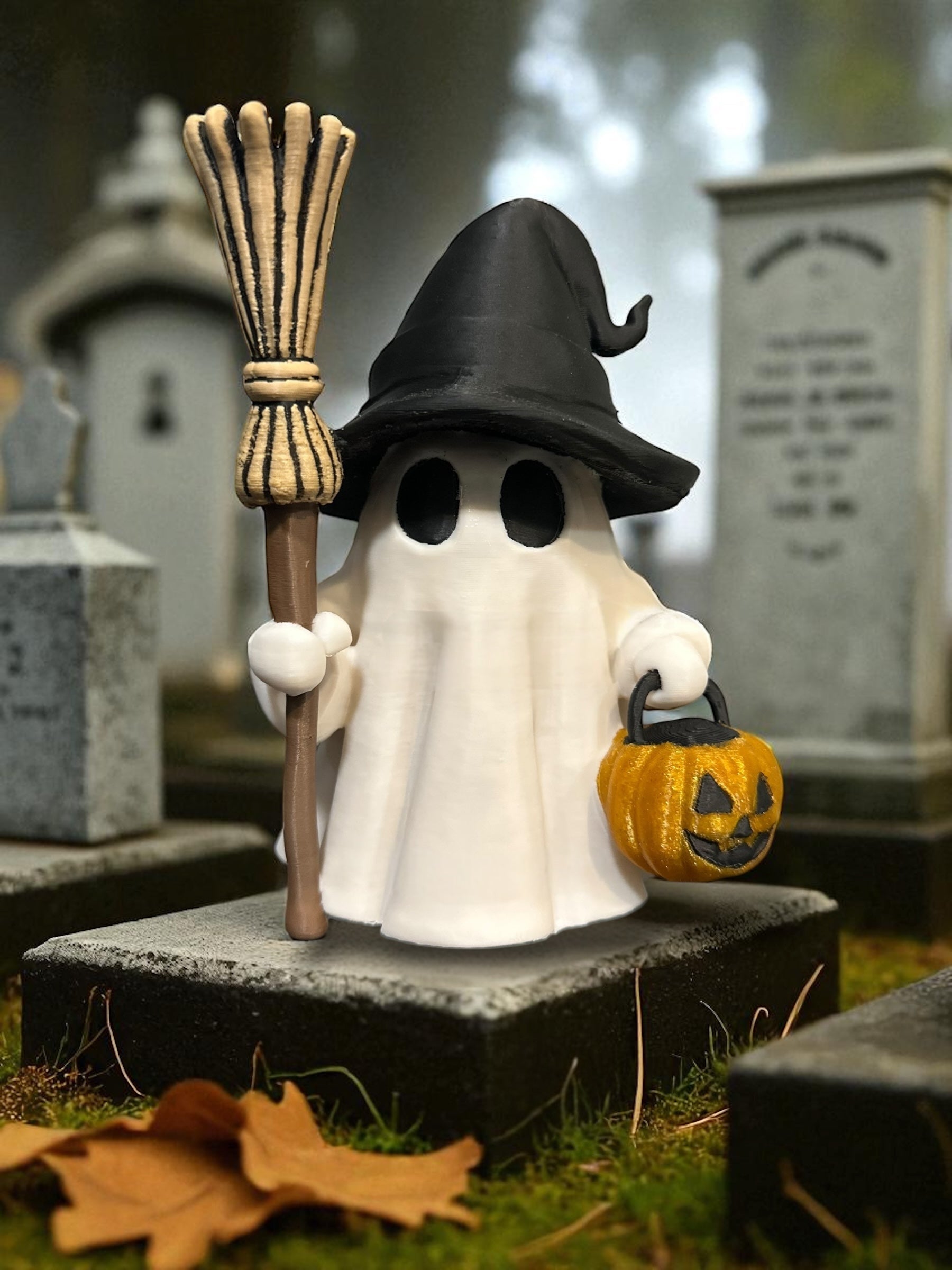 🎃 Figurine Fantôme – Édition Halloween 🎃 - DECO ET DESIGN 3D