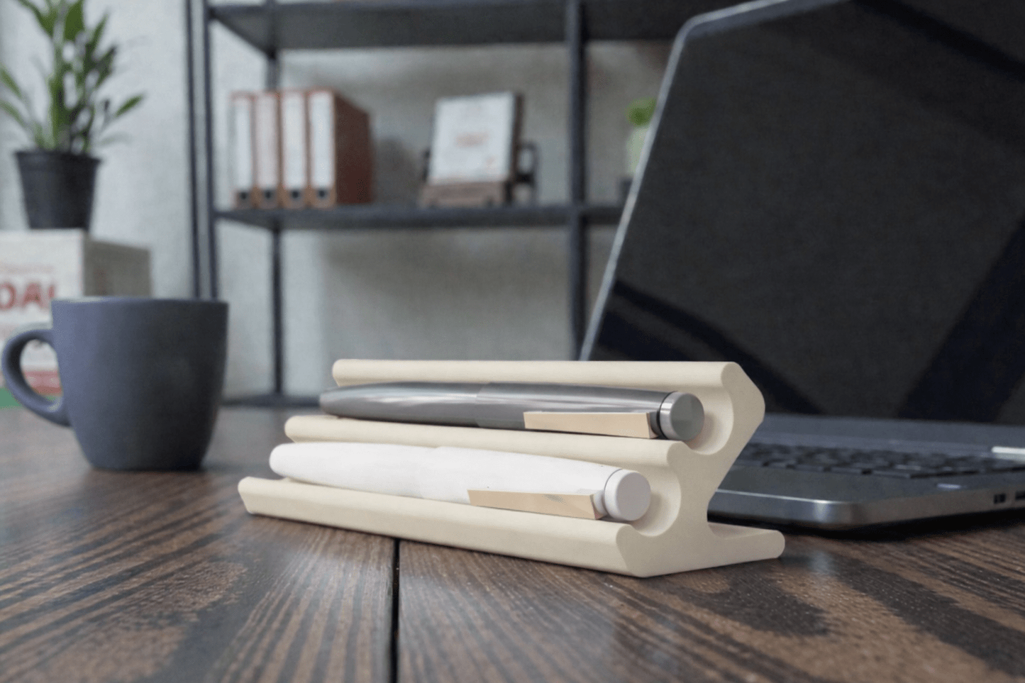 Porte - stylos design – Support double - DECO ET DESIGN 3D