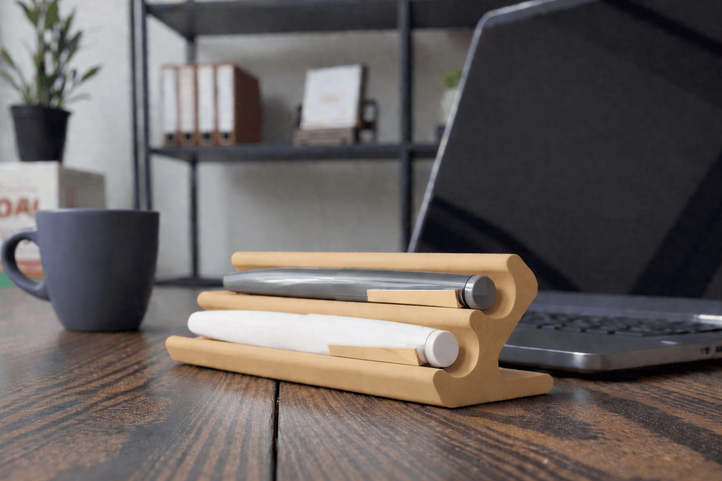 Porte - stylos design – Support double - DECO ET DESIGN 3D