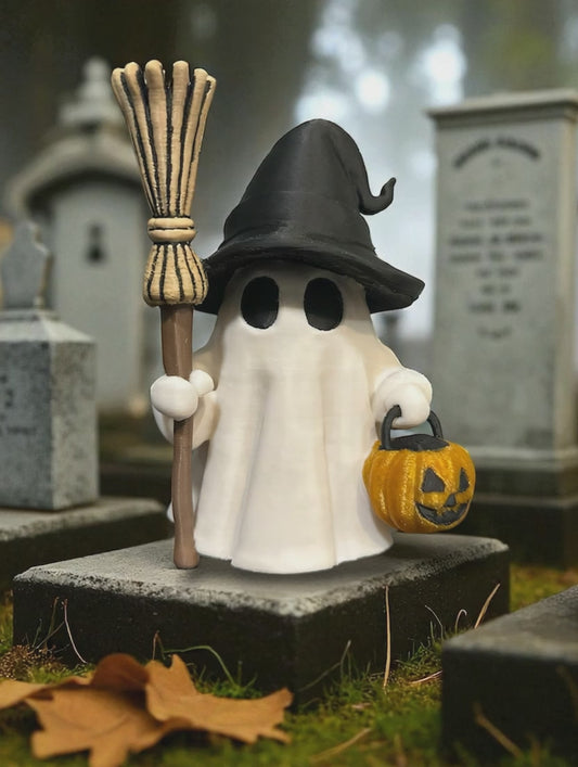 🎃 Figurine Fantôme – Édition Halloween 🎃