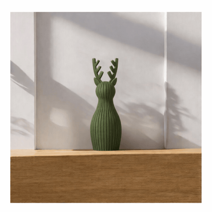Renne De Noël Japandi 3D Modern - DECO ET DESIGN 3D