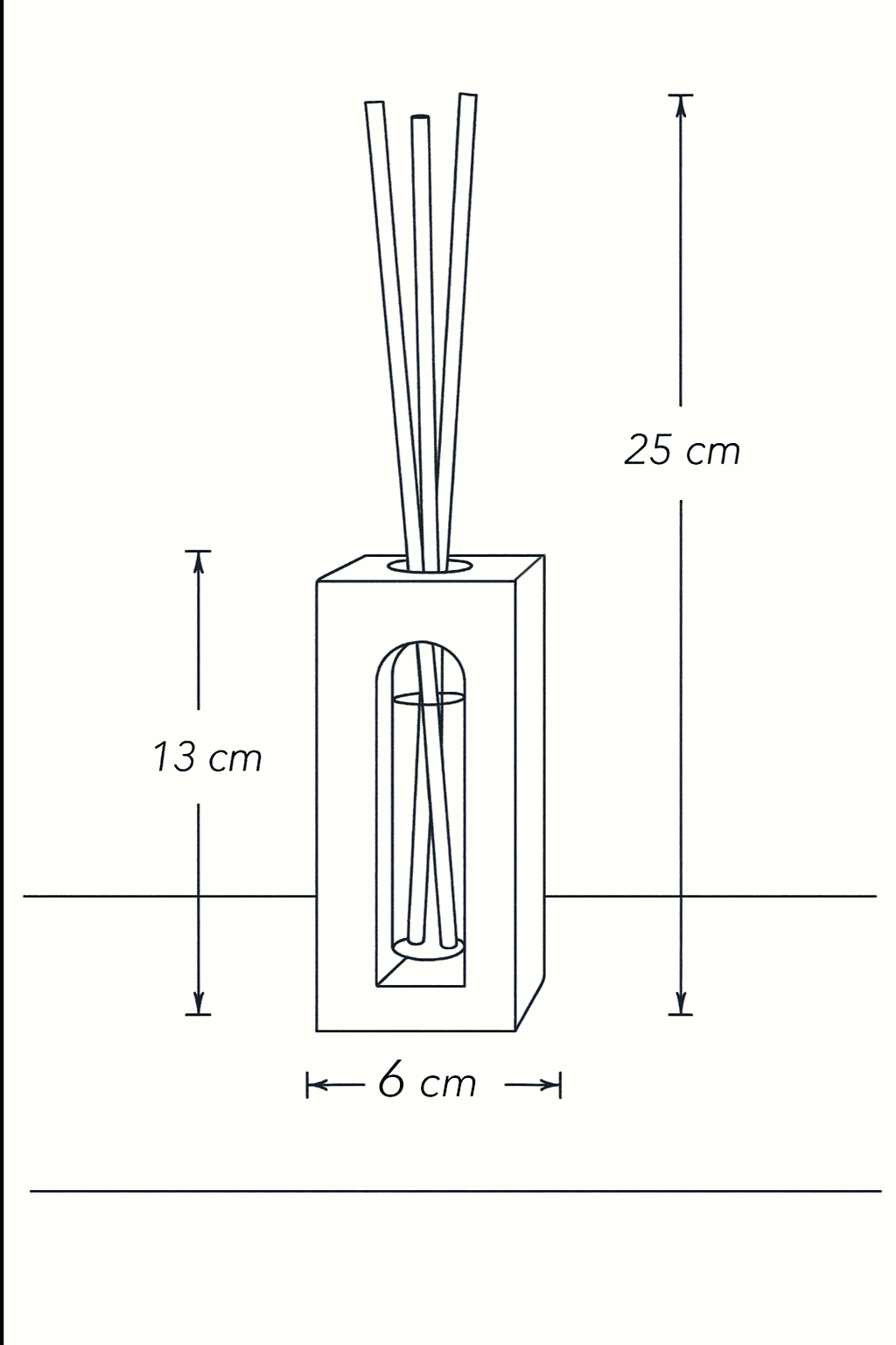 Bâtonnets Diffuseurs Pour Aromathérapie Luxueuse 5 Pièces